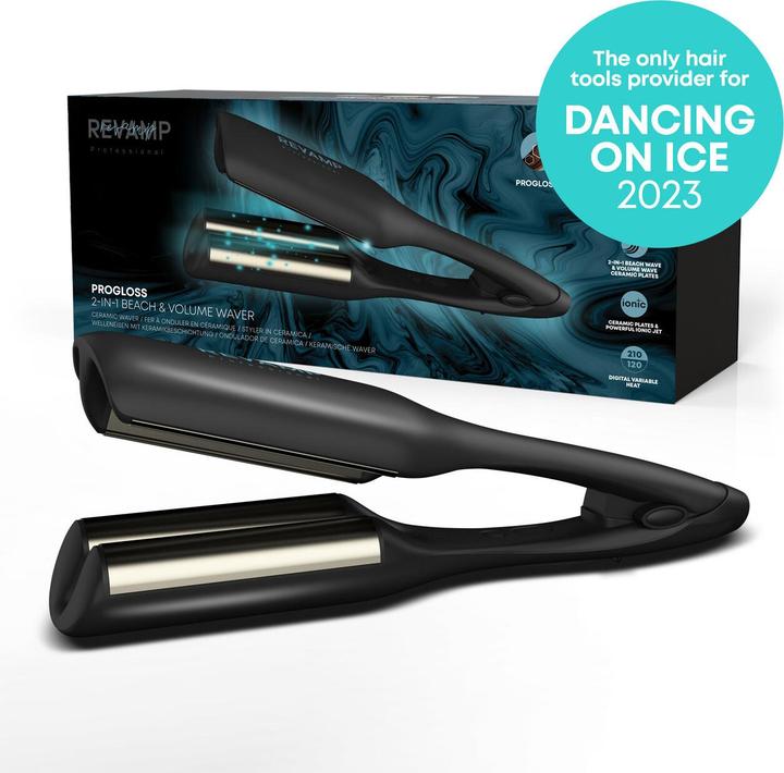 Produktbild Homedics WV-3000-EU Progloss 2-IN-1 Beach & Volume Waver