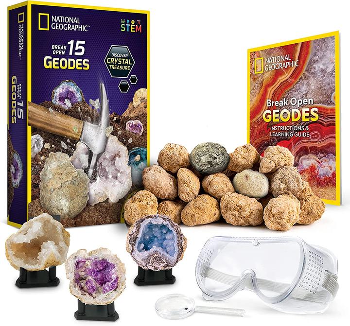 Actual product image National Geographic Geodes set