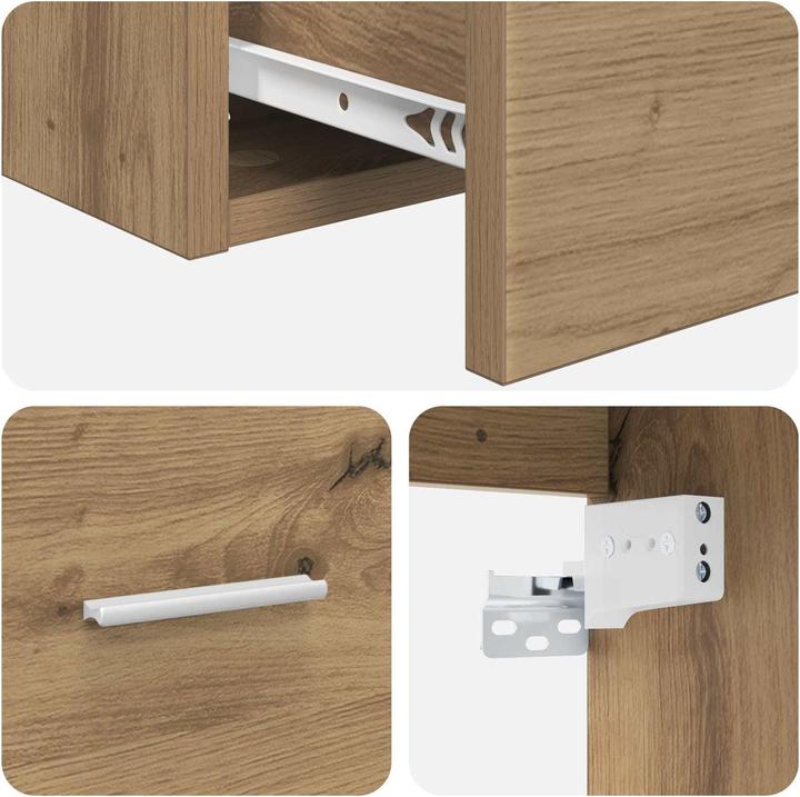 Actual product image vidaXL Moderner Waschtisch (410 mm, 495 mm)