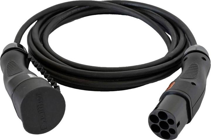 Walther Werke 9773020075-S eMobility oplaadkabel 5 m (Type 2, 22 kW, 32 A, 5 m)