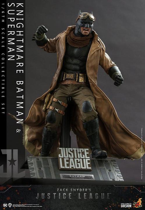 Image du produit Hot Toys Zack Snyder's Justice League "Knightmare Batman & Superman" 1/6 Scale Figurines Set