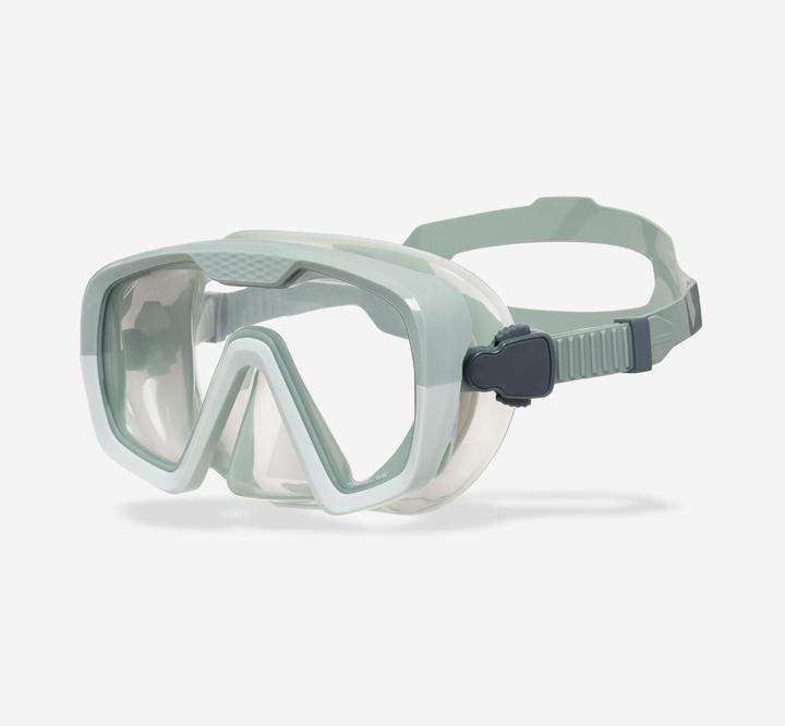 Subea Tauchmaske Antibeschlag Silikonband - 100 Mono khaki