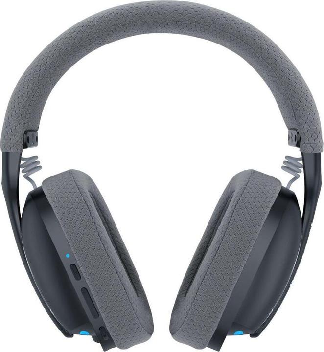 Actual product image Redragon Skuld Pro wired and wireless Bluetooth gaming headset black with blue lighting (Cable, Wireless)