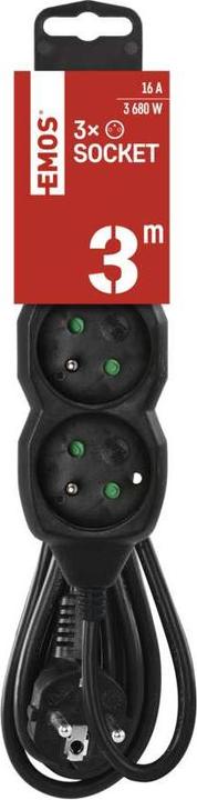 Actual product image Emos 1902230301 (3 m, CEE 7/3)