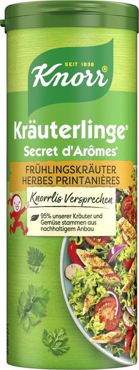 Produktbild Knorr Kräuterlinge Frühlingskräuter, Gewürz Streuer zum Würzen mit Kräutern von Gemüse und Fleisch (91 g)