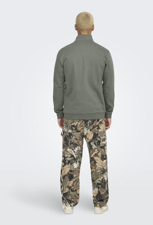 Produktbild Only & Sons Onscurated Reg Half Zip Sweat Noos (M)