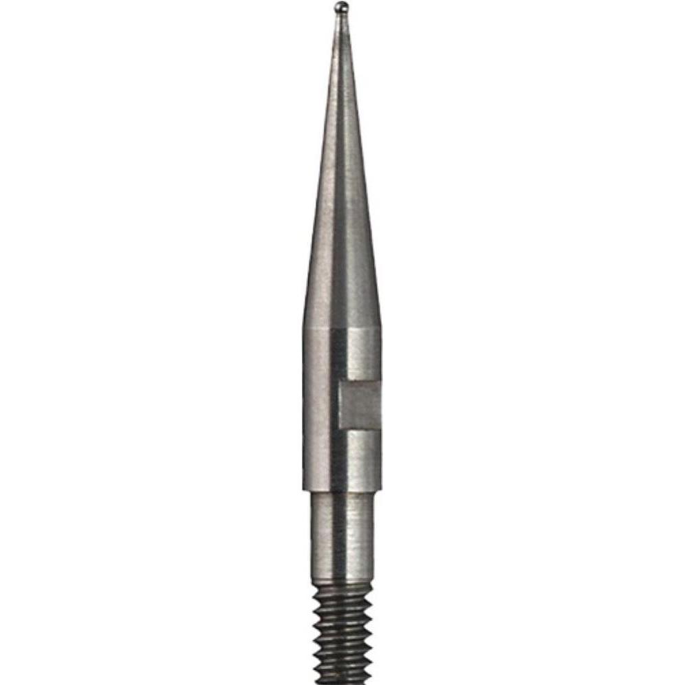 Käfer, Comparatore + micrometro, Inserto di misura Ø 0,4 mm lunghezza 11,8 mm sfera M1,6 metallo duro tastatore a leva