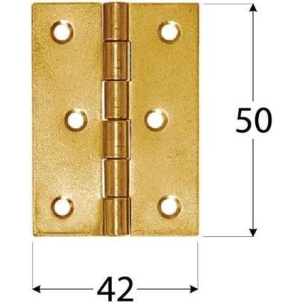 Thumbnail - Domax, Türbeschlag + Scharnier, HINGE PLAIT ZS 50. 50X42X1.0 MM