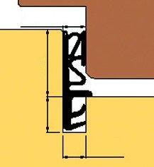 Actual product image Trelleborg Dichtprofil SC315,Silikon,schwarz