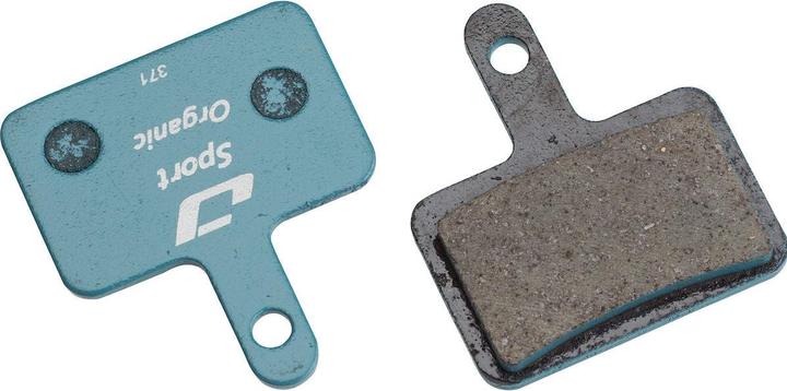 Jagwire Bremsbeläge Sport Organic Blau (Tektro, TRP, Shimano, Organisch (Resin))