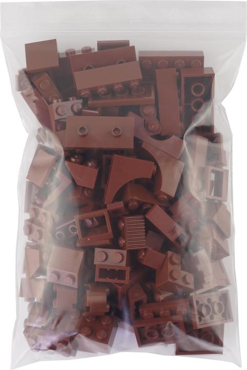 Image du produit LEGO Briques Marron mélangées - 250 pièces - Reddish Brown bricks mix - NOUVEAU (LEGO Accessoires)