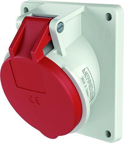 Actual product image Mennekes MEN 1735 32A3p 9H400V Junction box Twin