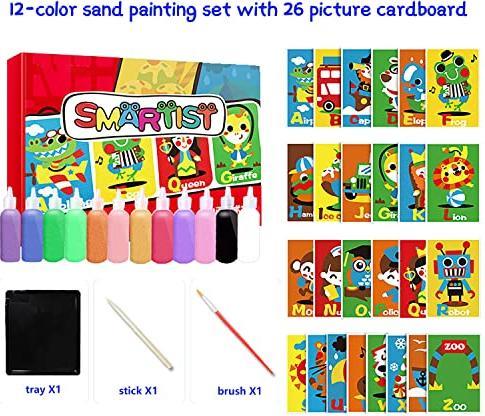 Image du produit Activity Board Kit de bricolage de tableaux de sable pour enfants