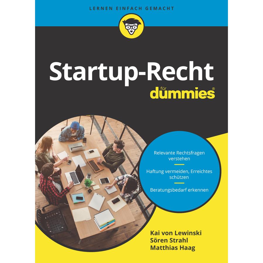 Startup-Recht für Dummies, Fachbücher von Kai von Lewinski