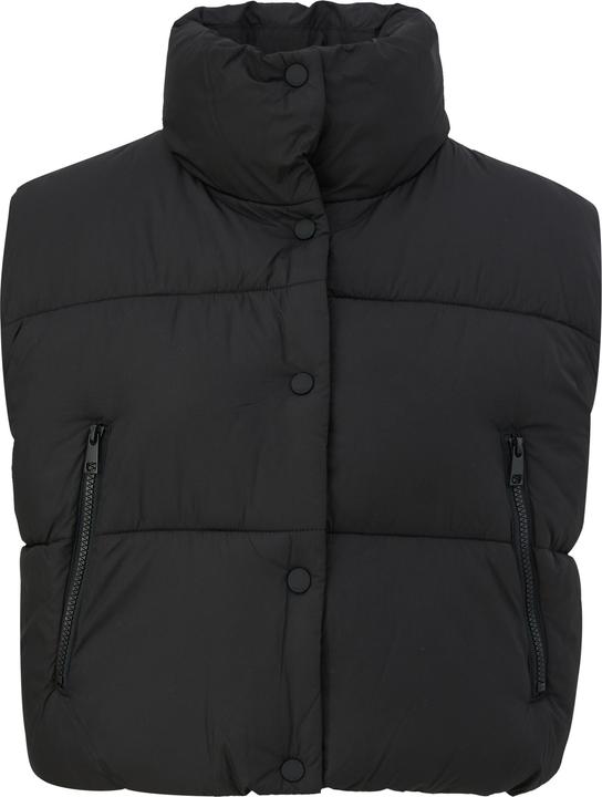 S.Oliver Outdoor-Weste Wattierte Steppweste mit Stehkragen (42)