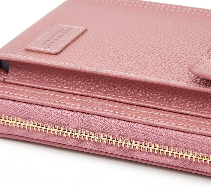 Produktbild Cover-Discount Umhänge Brieftasche mit Smartphone Fach rosa