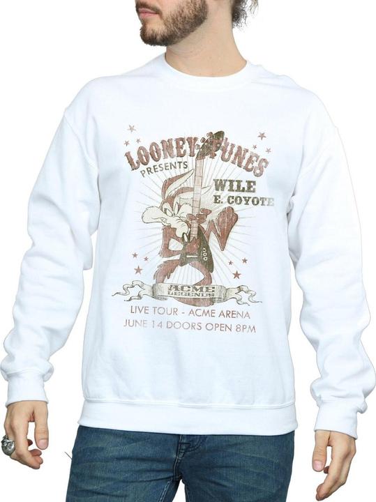 Image du produit Looney Tunes - Sweat WILE E COYOTE GUITAR - Homme (M)