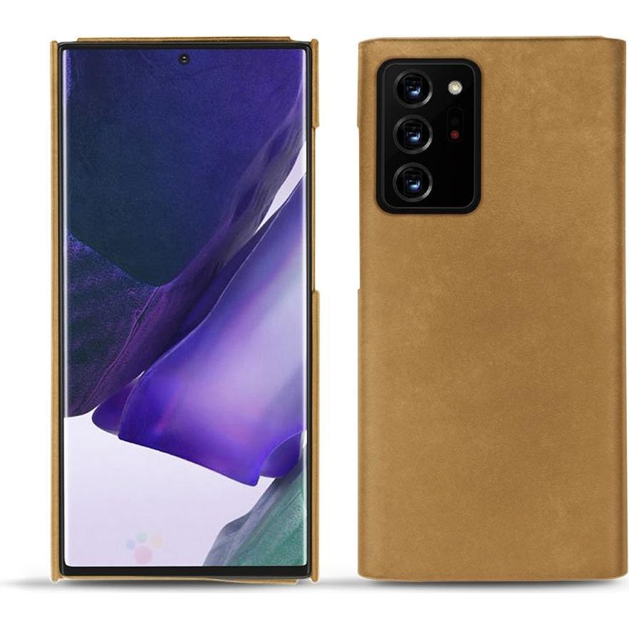 Noreve Lederschutzhülle (Samsung Galaxy Note 20 Ultra), Smartphone Hülle, Braun