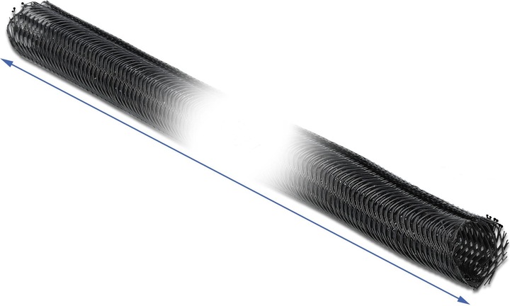 Actual product image Delock Braided hose (Cable conduit, 1000 cm)