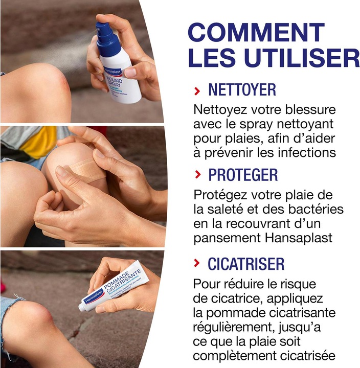 Image du produit Hansaplast Pommade cicatrisante (228.76 ml, Crème)
