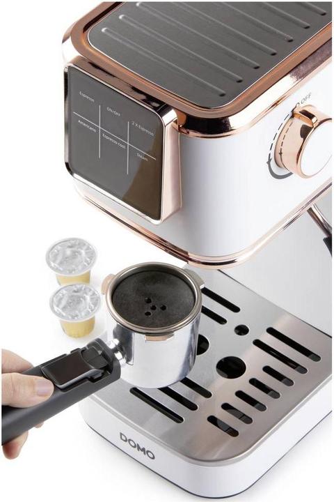 Actual product image Domo Espresso Machine with Steam Wand