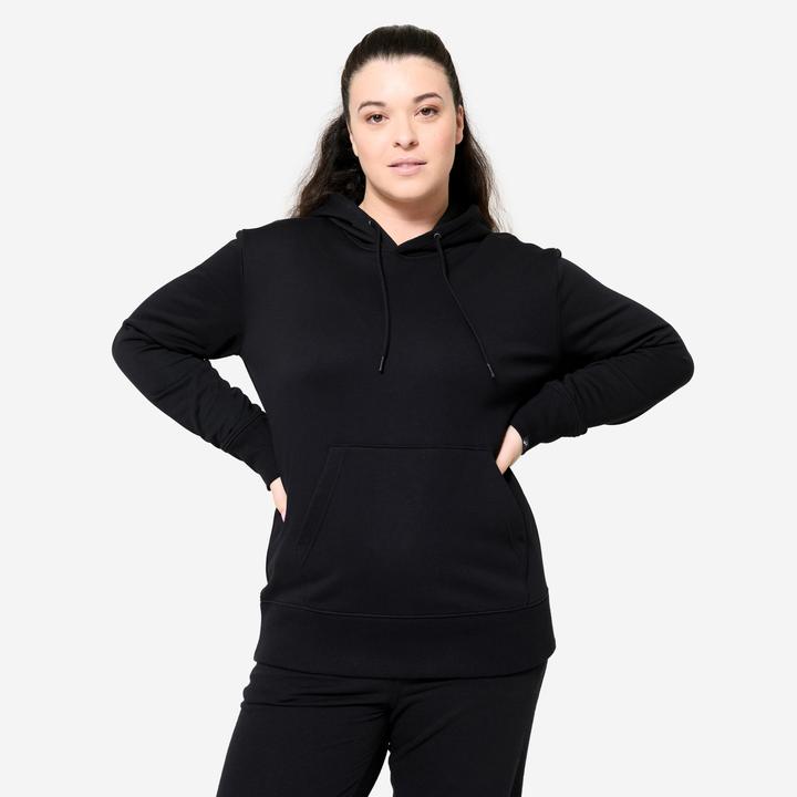 Immagine prodotto Domyos Hoodie Damen lang - schwarz (S)