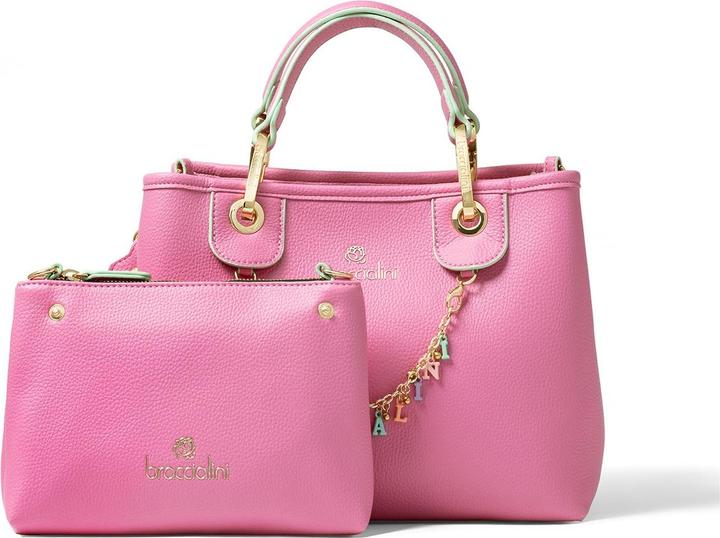 Actual product image Braccialini Damen Handtasche - Modell Idalia Chic - Textil & Polyester - 28.0 X 21.5 X 13.0 Cm