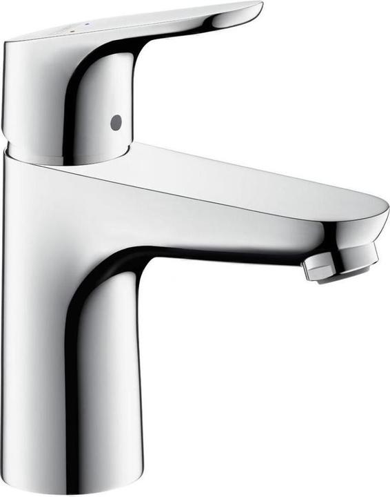 Produktbild hansgrohe Focus Einhebel-Waschtischarmatur 100 mit Zugstangen-Ablaufgarnitur