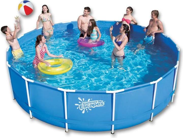 Immagine prodotto Swing PISCINA A TELAIO METALLICO - Rotonda - 3,66 m x 84 cm (366 x 84 cm)