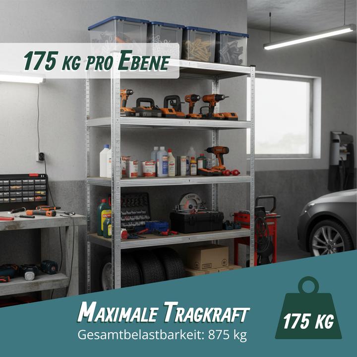 Produktbild Relaxdays Schwerlastregal