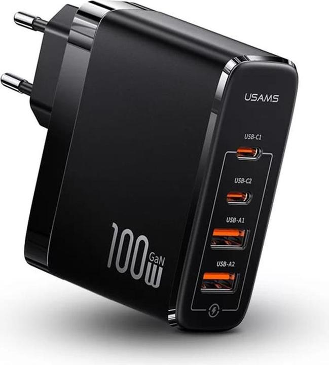 Immagine prodotto Usams Caricatore veloce GaN a 4 porte (100 W)