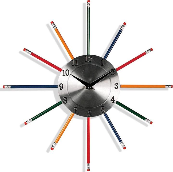 Safe Stifte Wanduhr (14 cm)