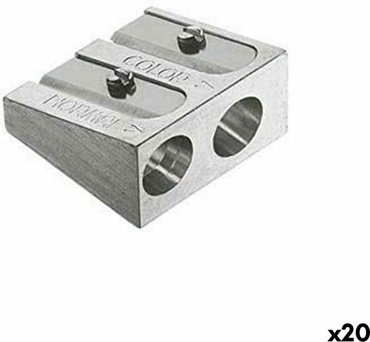 Produktbild Faber-Castell Spitzer Silberfarben Metall (20 Stück)