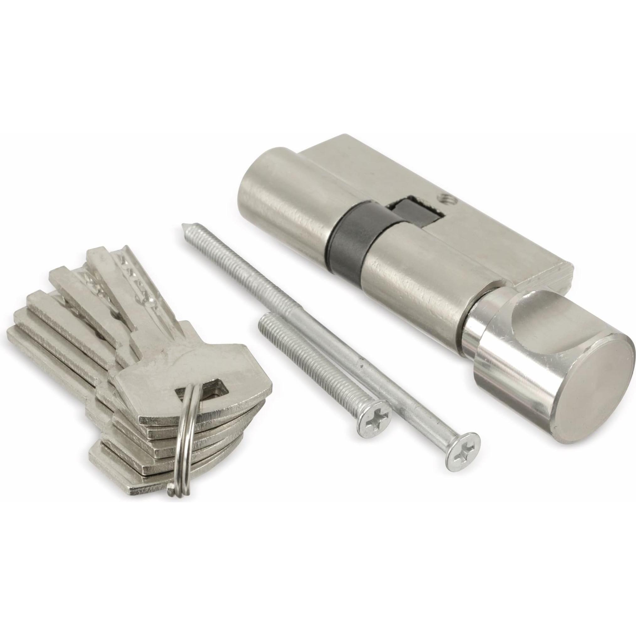 Masterproof, Vorhängeschloss, Sicherheits-Schliesszylinder mit Knauf 1016-PJXY, 60 mm