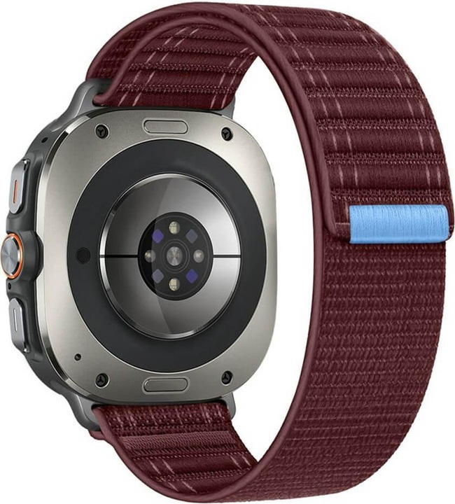 Actual product image Cover-Discount Galaxy Watch Ultra (47mm) - Nylon replacement strap with Velcro fastener (Nylon, Galaxy Watch Ultra)