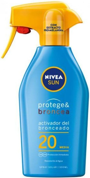 Produktbild NIVEA SUN PROTEGE&BRONCEA pistola SPF20 270 ml (Sonnenspray, SPF 20, 270 ml)