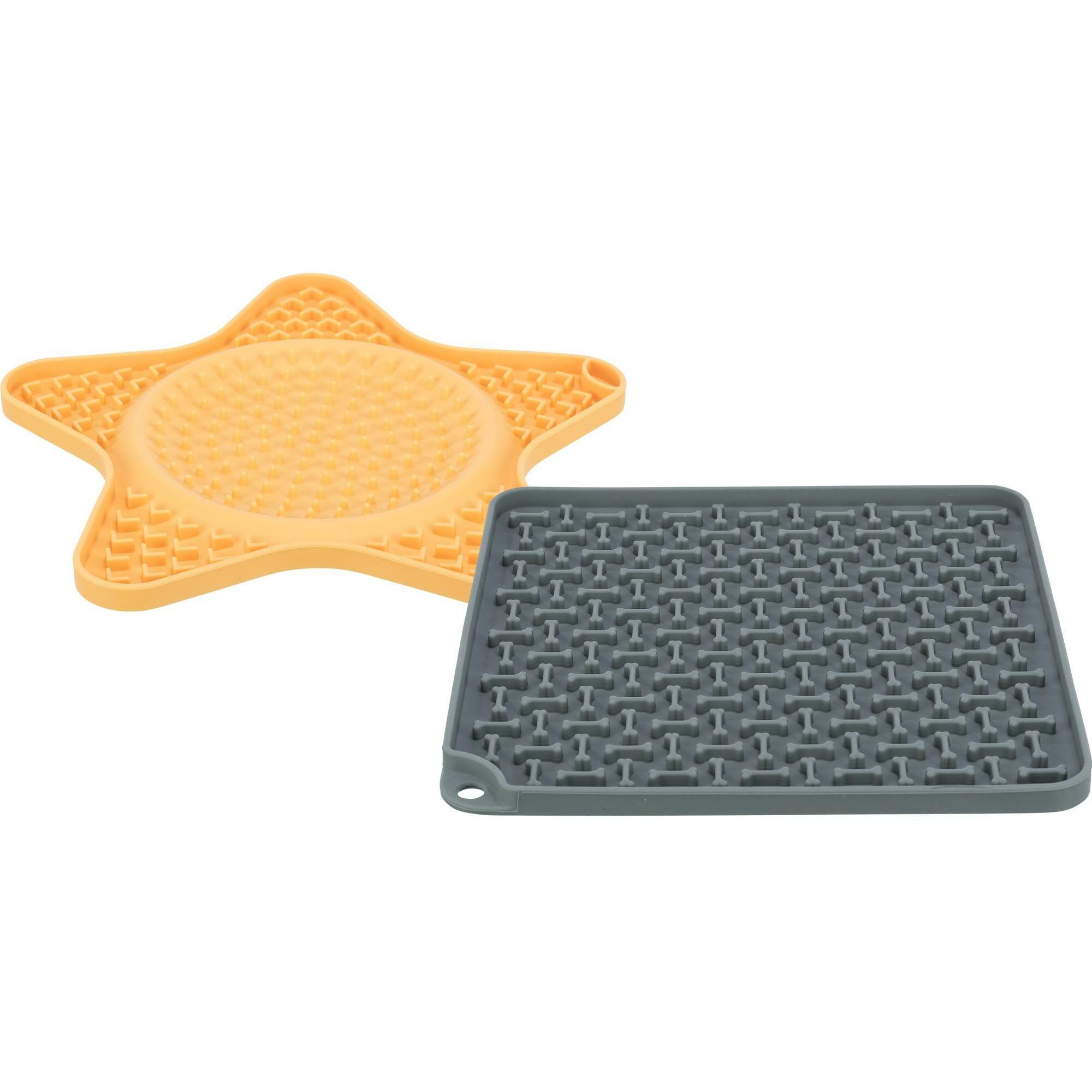 Tapis à lécher Trixie Lick’n’Snack Étoile - L 23,5 x l 23,5 x H 0,9 cm