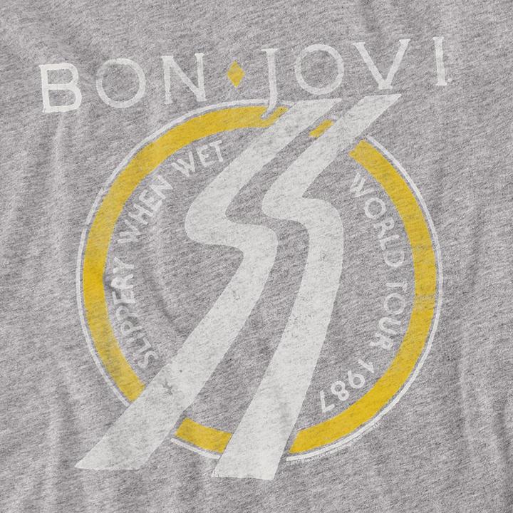 Image du produit Bon Jovi - T-shirt SLIPPERY WHEN WET WORLD TOUR - Adulte (S)