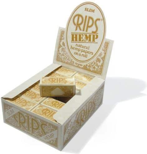 Actual product image Rips Brown Slim Box 24 pcs