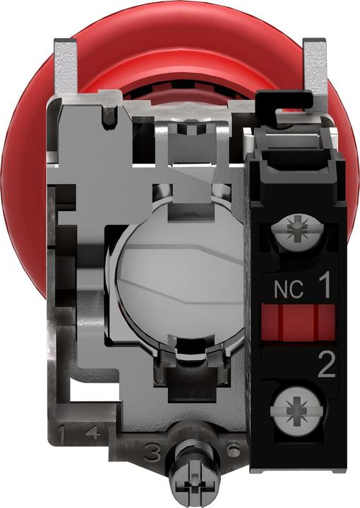 Produktbild Schneider Electric Emergency Stop 40mm Key Release Red 1NC