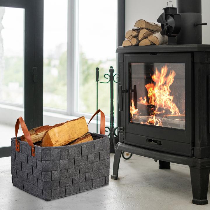 Produktbild Relaxdays Aufbewahrungskorb (1 x, 40 x 30 x 26 cm)