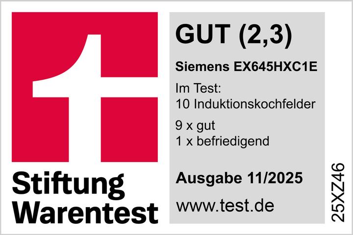 Produktbild Siemens iQ700 EX645HXC1E (58.30 cm, Induktionskochfeld)