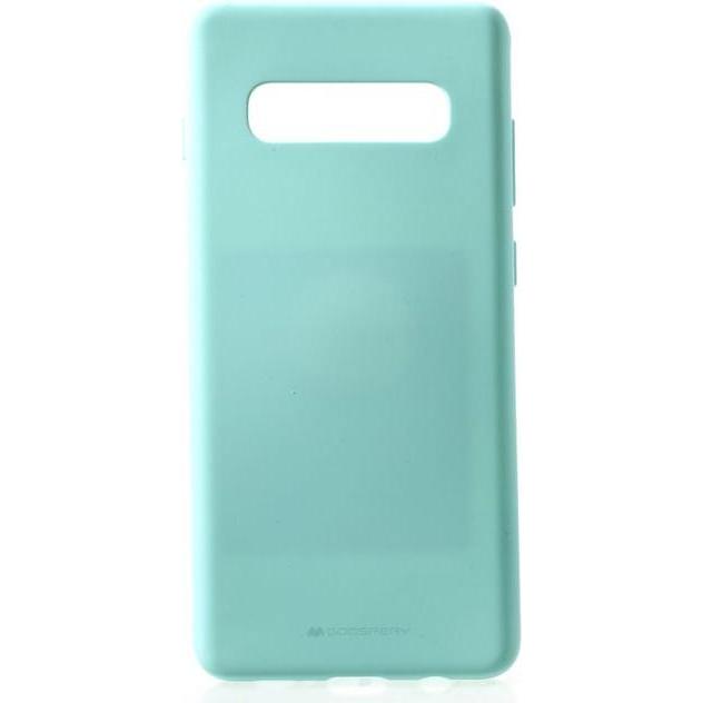 Goospery Soft Feeling Jelly Series (Samsung Galaxy S10+), Smartphone Hülle, Blau, Grün