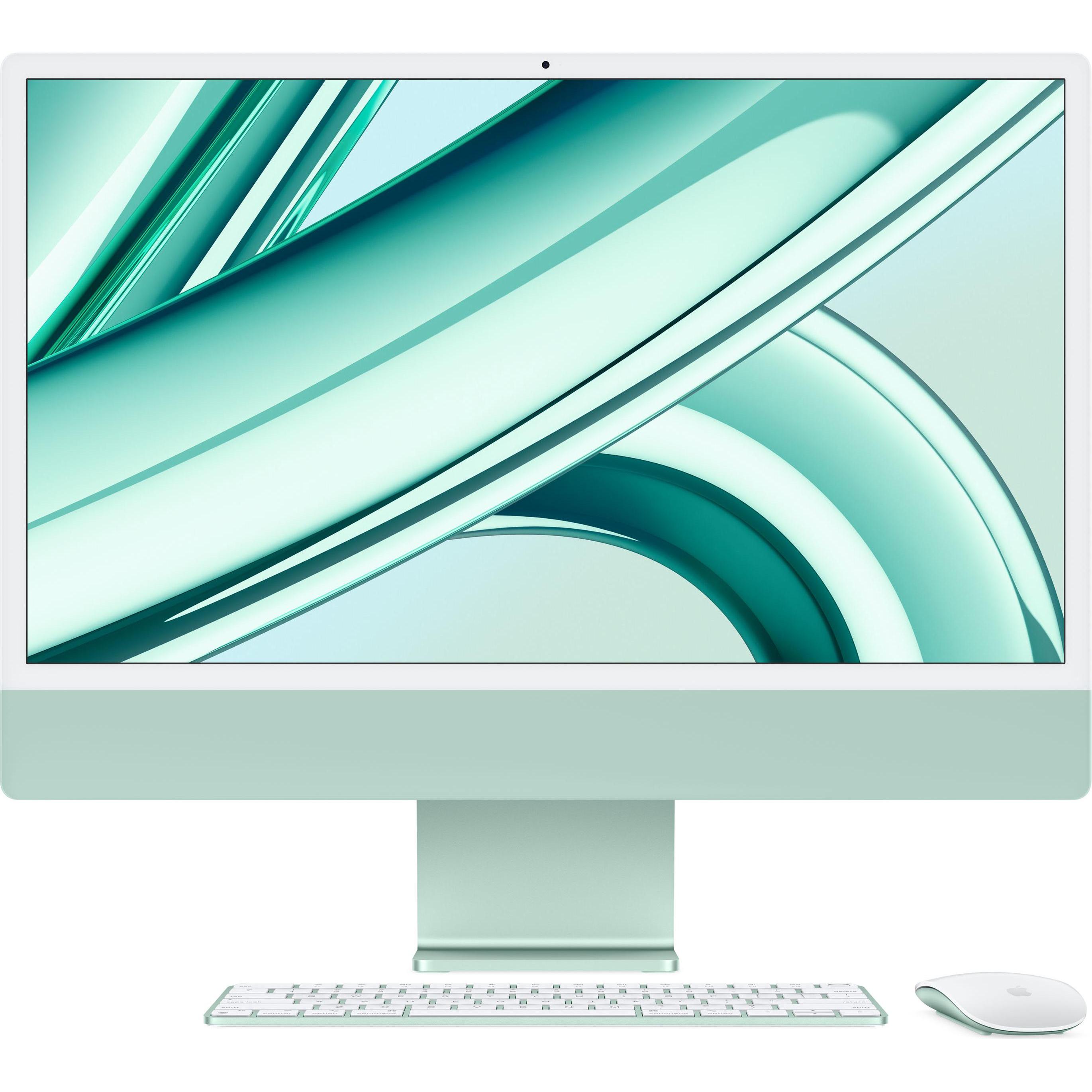 Apple iMac 2023 (M3, 8 GB, 256 GB), PC, Grün