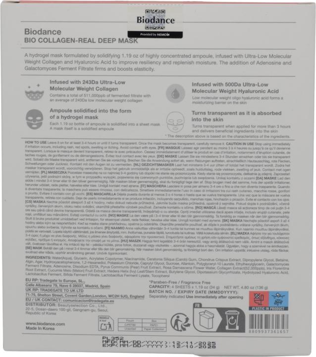 Immagine prodotto Biodance Bio-Collagene Real Deep