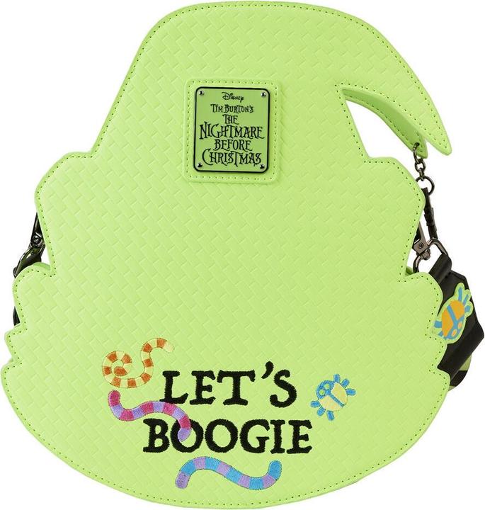 Actual product image Loungefly Nightmare Before Christmas by Crossbody Oogie Boogie Glow