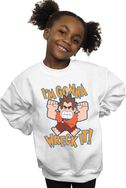 Produktbild Disney Wreck It Ralph I'm Gonna Wreck It Sweatshirt Mädchen (152, 158)