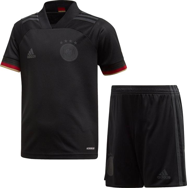 Immagine prodotto adidas DFB Mini Kit away kit EM 2020/2021 (taglia: 98, nero) (98)