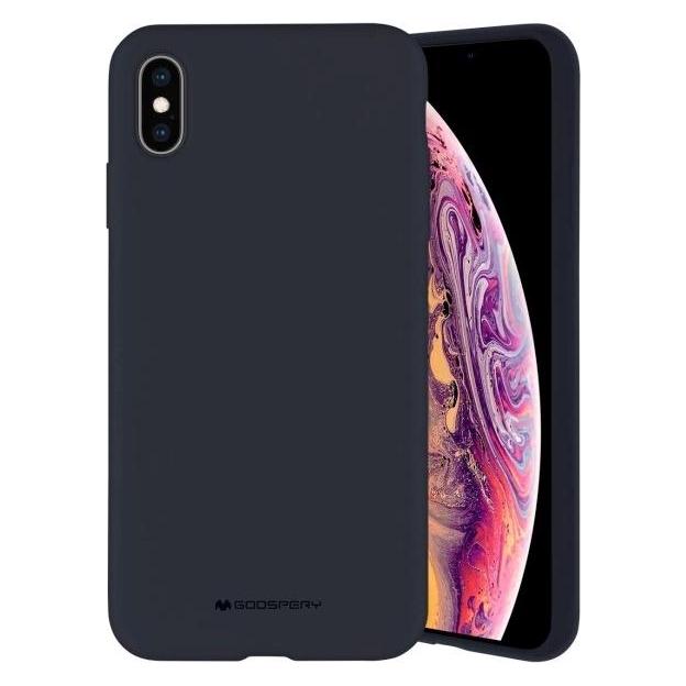 Mercury Silicone Samsung A33 5G A336 granatowy/navy (Samsung Galaxy A33 5G), Smartphone Hülle, Blau