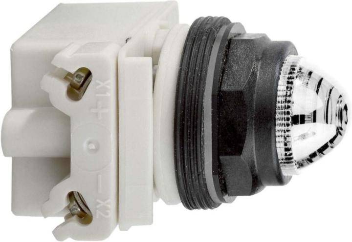 Produktbild Schneider Electric Meldeleuchte,achteckig, weiss,24 V AC/DC